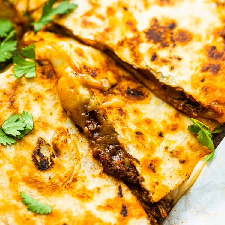 Campfire Quesadillas