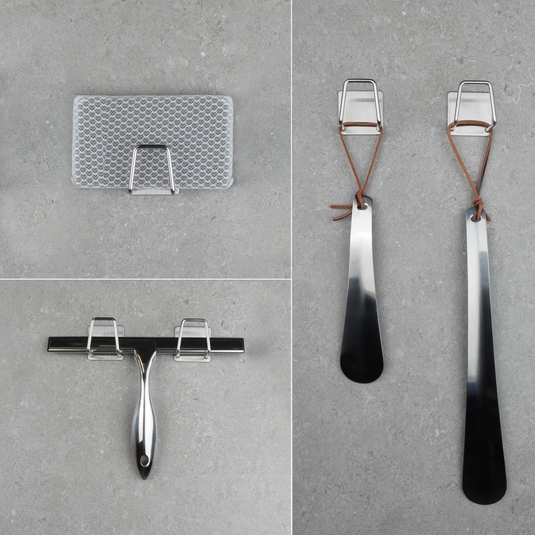 Nest Stainless Steel Adhesive Kitchen Cleaning Sponge Holder